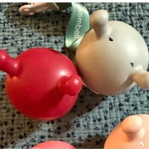 Mombella Mushroom Teether Pacifiers 2 pack